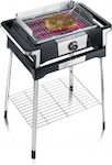 Severin Mit Beinen Elektrischer Grill Grill 3000W mit einstellbarem Thermostat 41.5cmx24cmcm