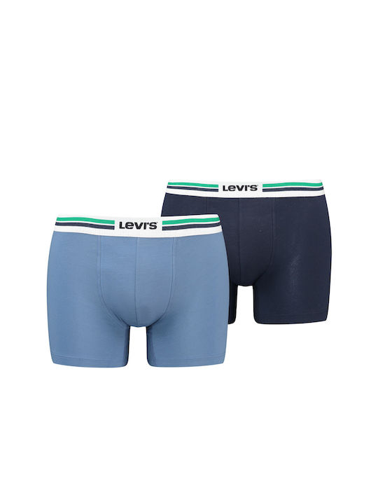 Levi's Herren Boxershorts Mehrfarbig 2Packung