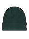 Ribbed Beanie Cap Green