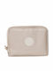 Money love Small Fabric Women's Wallet Classic Beige