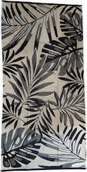 Noidinotte Beach Towel Black 170x90cm -BEIGE/BLACK