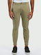 2210211001 Hose Chino Elastisch in Schlanker Passform Khaki
