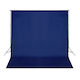 vidaXL Photography Backdrop Fabric 300x300cm Blue 190246