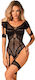 Obsessive Sexy Bodysuit Negru