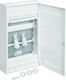 Hager Volta Multimedia Wall mounted Fuse Box with 3 Rows W305xH515xD96.5mm
