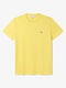 Lacoste Men's Short Sleeve T-shirt Yellow