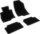 Rigum Set of Front and Rear Mats 4pcs for Mazda 6 2012 2016 Black