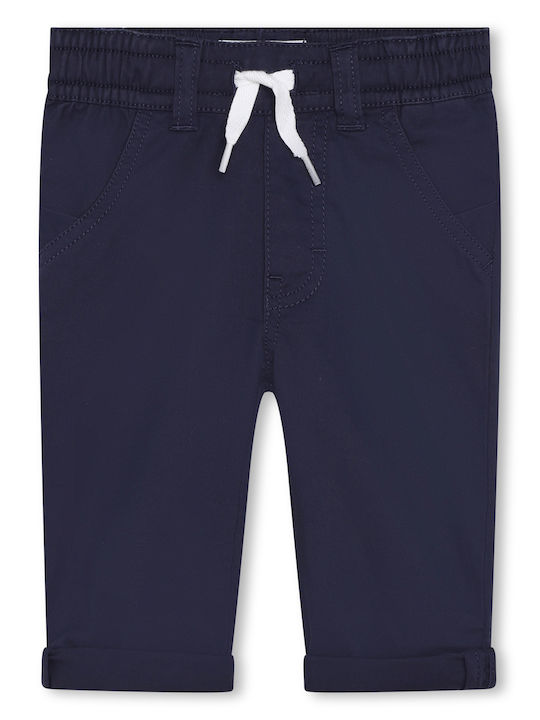 Timberland Boys Fabric Chino Trouser Navy Blue