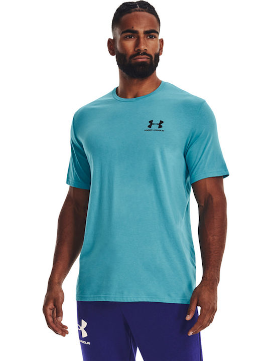 T-shirt Γαλάζιο