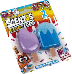 SCENTOS Radiergummi-Set für Bleistifte 2Stück SCENTOS Radiergummi-Set für Bleistifte 2Stück