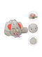 vidaXL Kinderzelt Elefant Gray