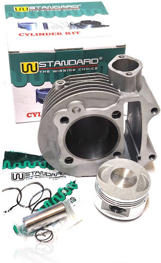 W Standard Set Piston și Cilindru Motocicletă 57.4mm GY6 150