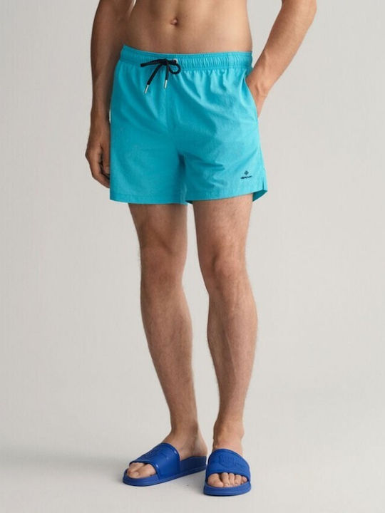 Gant Costum de baie pentru bărbați Pantaloni scurți Albastru deschis