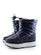 Kids Wellies with Internal Lining Navy Blue