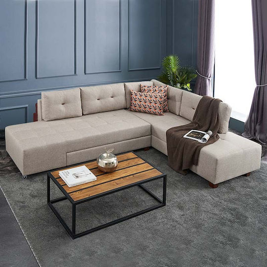 Manama Corner Couch Bed 280x206x85 cm