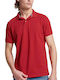 Superdry Men's Short Sleeve Blouse Polo Red