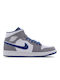 Jordan Air Jordan 1 Mid Ανδρικά Μποτάκια Cement Grey / True Blue / White