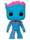 Funko Поп! Marvel: Пазители на галактиката - Groot (Черна светлина) 1242 Люлееща се глава & Супер голям размер 10"​ (25см) Специално издание