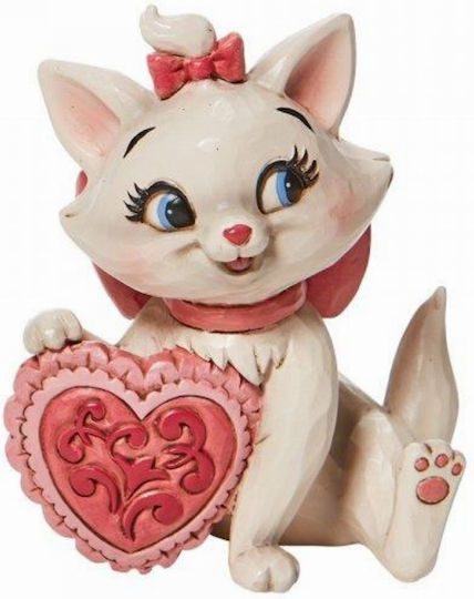 Enesco Disney Marie Heart Mini Figure 9cm