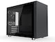 Krux Naos TG Midi Tower Computer Case with Window Panel Dark Gray