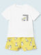 Mayoral Kids Swimwear Swimwear Set Yellow