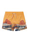 Mayoral Kids Swimwear Swim Shorts Orange