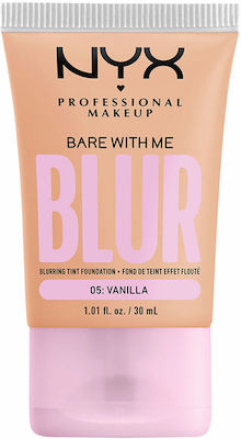 Nyx Professional Makeup Bare With Me Blur Liquid Make Up 05 Vanilla 30ml