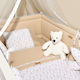 Baby Oliver Crib Bumpers Classic Inside Beige 3...