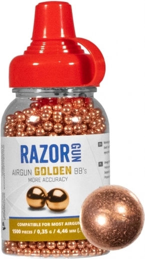 RazorGun Golden BBs 1500τμχ 4.5mm