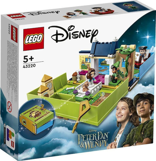 LEGO Disney Peter Pan & Wendy's Aventură în Cartea de Povești pentru 5+ Ani