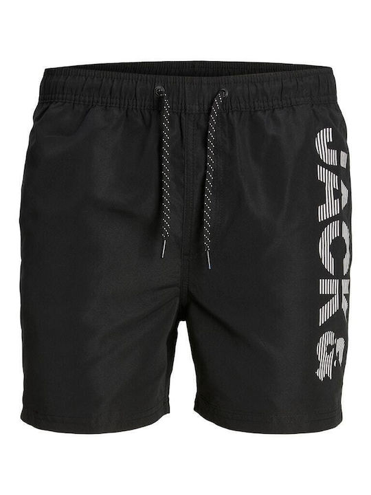 Jack & Jones Kinder Badeanzug Badeshorts Schwarz