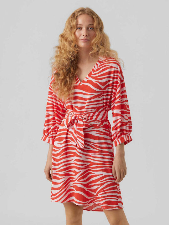 Vero Moda Mini Kleid Rot