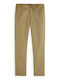 Blake Trousers Chino Elastic in Slim Fit Khaki