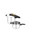 Bra Excellent Quattro Set Quattro Pressure Cookers 7lt + 4lt