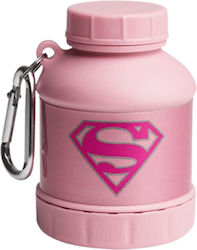 SmartShake Whey2Go SmartShake Shaker Proteine 110ml Plastic Roz Supergirl