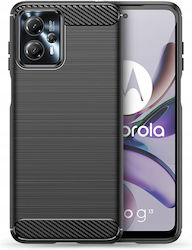 Tech-Protect Carbon Umschlag Rückseite Silikon Schwarz (Motorola Moto G13 / G23)