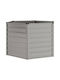 vidaXL Planter Box Metallic Brown 129x129x77cm.