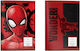 Διακάκης Τετράδιο Ριγέ Β5 40 Φύλλων Spiderman Πολύχρωμο
