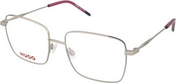 Boss Damen Metallisches Brillengestell Silber H...