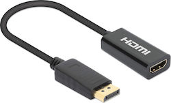 Manhattan DisplayPort мъжки в HDMI женски 1бр (153713)