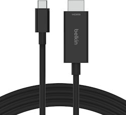 Belkin HDMI 2.1 Cable HDMI male - USB-C male 2m Black