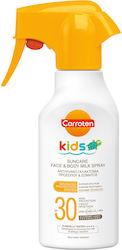 Carroten Kids Impermeabil Copii Crema de Soare Spray pentru Față & Corp SPF30 270ml