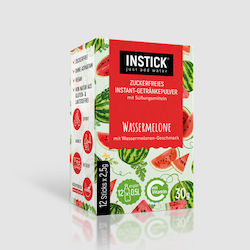 Instick Χυμός σε Σκόνη Καρπούζι 2.5gr 12τμχ Instick Χυμός σε Σκόνη Καρπούζι 2.5gr 12τμχ