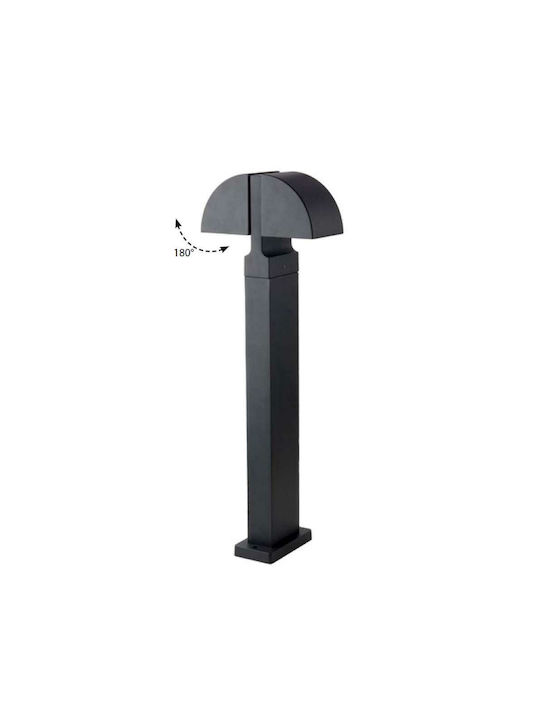 Fan Europe Idem Outdoor Floor Lamp LED Outdoor Space 7W with Natural White Light Black