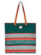 Protest Stoff Strandtasche Mehrfarbige