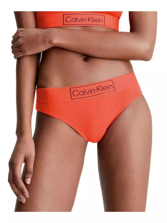 Calvin Klein Дамско Прашка Оранжев