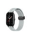 Каишка Силикон Сив (GTS / GTR42 / Watch3 41mm / Watch Active / Vivoactive 3) SYA002027003H