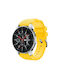 Stripes Λουράκι Σιλικόνης Yellow (Amazfit Stratos 2s/3)