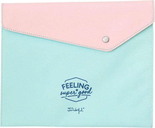 Mr. Wonderful Dosar cu Buton Multicolorς