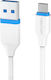 Newtop USB 2.0 Cable USB Type-C Male - USB-A 10W White 3m